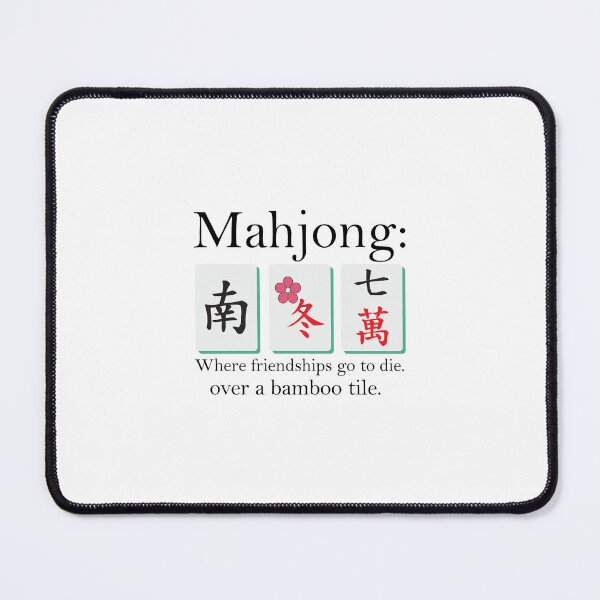Item preview, Mahjong Where Friendships Go to Die designed and sold by designclub.