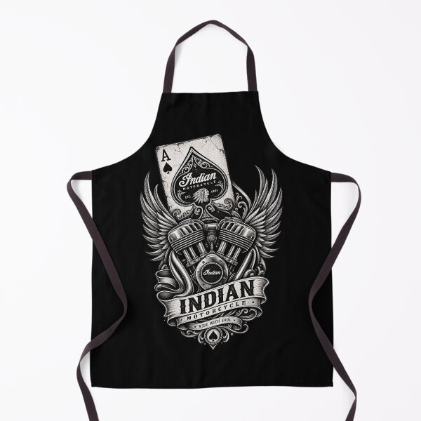 Item preview, Indian Motorcycle Ace of Spades designed and sold by IronRoadCo.