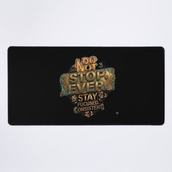Item preview, DO NOT STOP EVER Motivation Typography Streetwear Grunge designed and sold by Nakrisa.