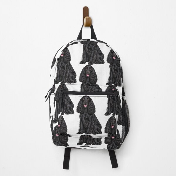 Item preview, Field Spaniel Black Dog designed and sold by BackgroundND.