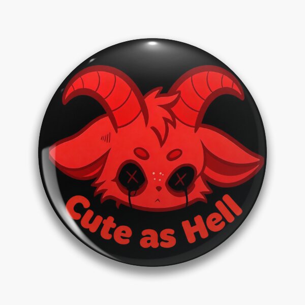 Item preview, Cute as Hell designed and sold by Jen-stuffs.