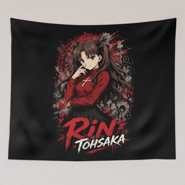 Item preview, Rin Tohsaka - Honkai Star Rail Cross Over Fate Stay Night Art designed and sold by DrFumaStone.