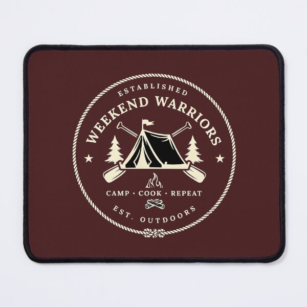 Item preview, CAMPING WEEKEND WARRIOR designed and sold by kalbostyle.