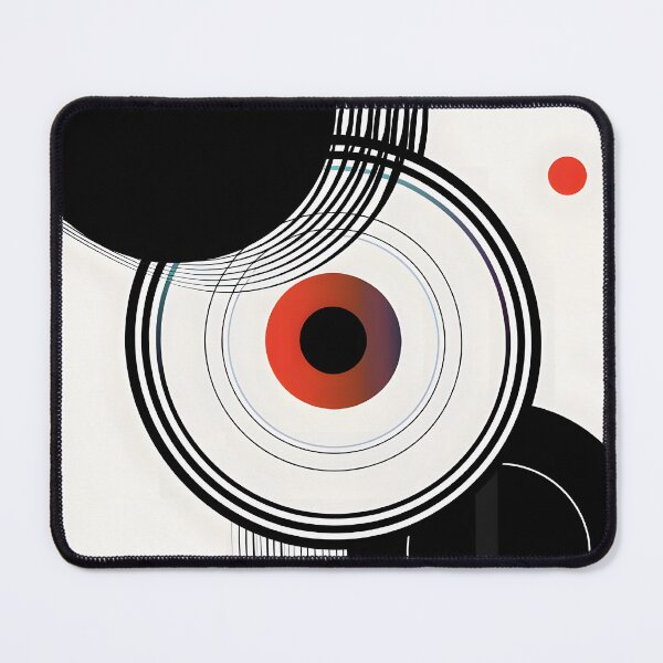 Item preview, Abstract Concentric Spheres & Line Art designed and sold by juliantomarwa12.