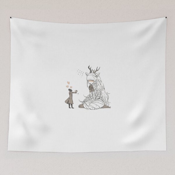Item preview, Bloodborne Hunter Giving Cleric Beast a Bouquet Funny Gaming Artwork designed and sold by GeekMix.