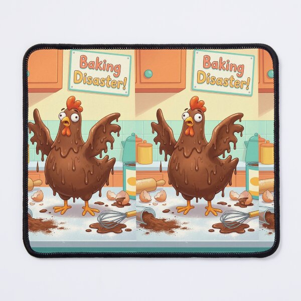 Item preview, Funny Chocolate-Covered Chicken Baking Disaster designed and sold by TreatLLC.