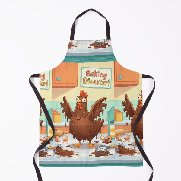 Item preview, Funny Chocolate-Covered Chicken Baking Disaster designed and sold by TreatLLC.
