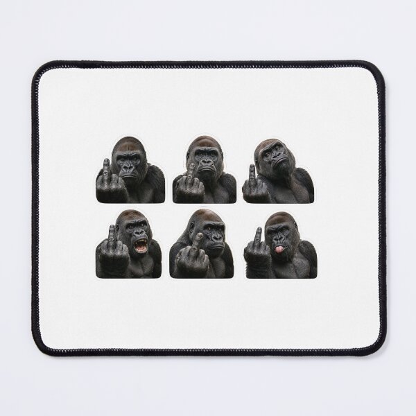 Item preview, gorilla finger designed and sold by douce-stickers.