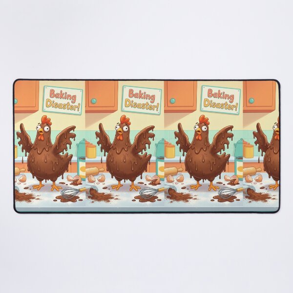 Item preview, Funny Chocolate-Covered Chicken Baking Disaster designed and sold by TreatLLC.