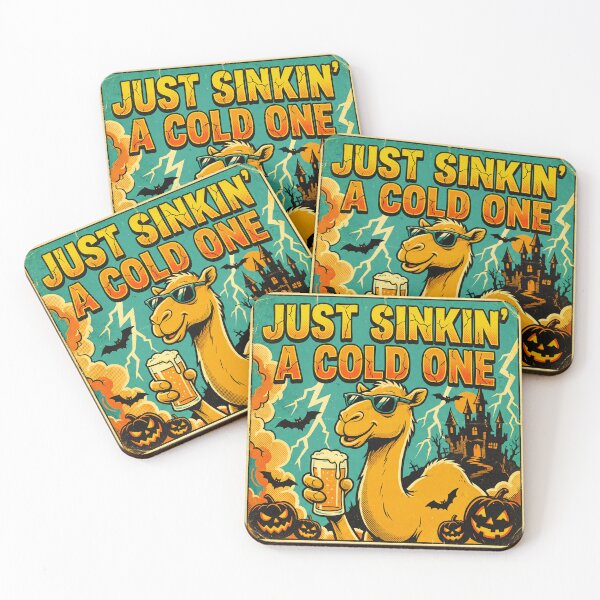 Item preview, Funny Pub Camel – Halloween Beer Drinking Humour – Funny Beer T-Shirt designed and sold by Grang Art Artistic Designs.