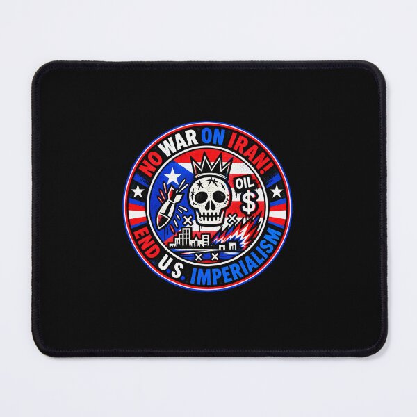 Item preview, No War on Iran! End U.S. Imperialism (Puerto Rican Version) designed and sold by DIRTYDUNNZ.