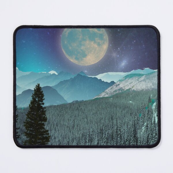Item preview, Full Moon Over Blue Mountains designed and sold by SpaceCadetGlow.