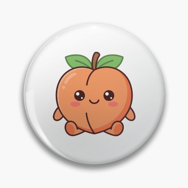 Item preview, Peach, Cute Fruit designed and sold by Mqyou.