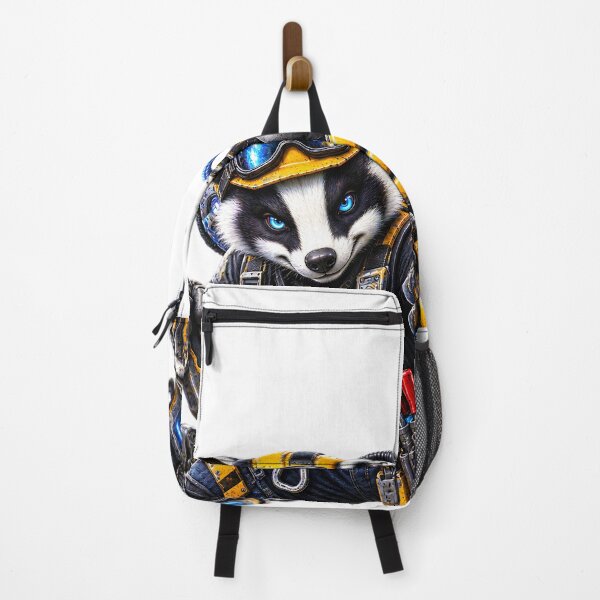 Item preview, Steel Badger Industrial Maintenance Technician – Mechanical Animal Worker designed and sold by SteelCoat Studio.