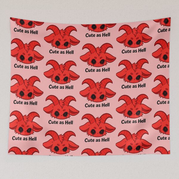 Item preview, Cute as Hell designed and sold by Jen-stuffs.