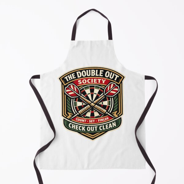 Item preview, Double Out Society Darts Checkout designed and sold by Rhubarb Bridge Merch.