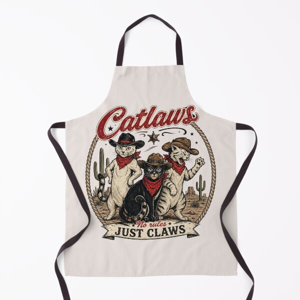 Item preview, Vintage Cowboy Cat, Western Cats Humor, Retro Wild West Animal designed and sold by Quiajia.