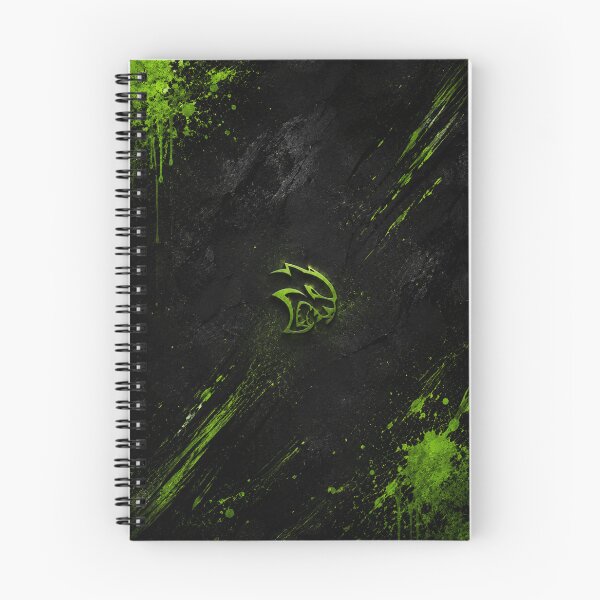 Item preview, Dodge SRT green splash designed and sold by Unnecessary Necessities.