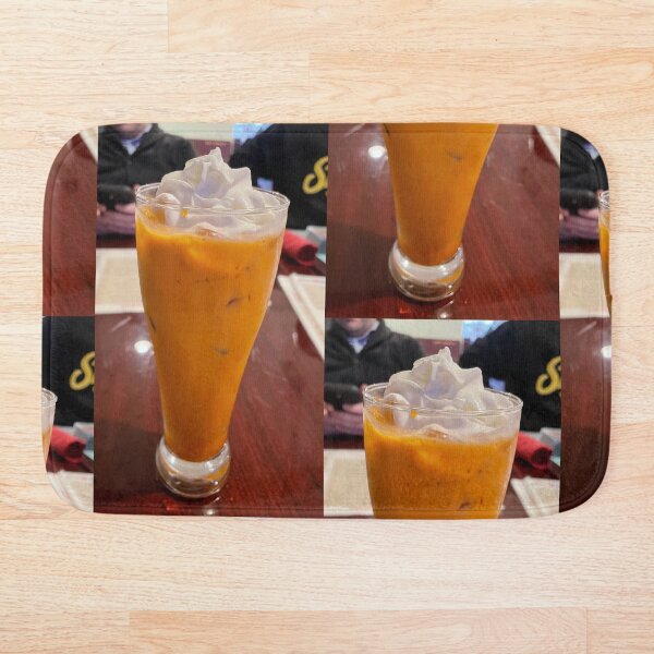 Item preview, Iced Thai Milk Tea Glass Beverage designed and sold by KaleChub.