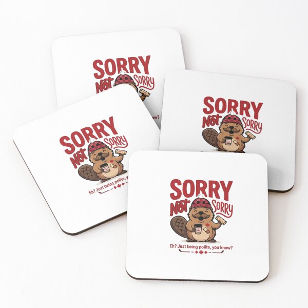 Item preview, Sorry Eh, Not Sorry — Funny Canadian Beaver T-Shirt | Polite Attitude Tee designed and sold by Canadian Spirit.