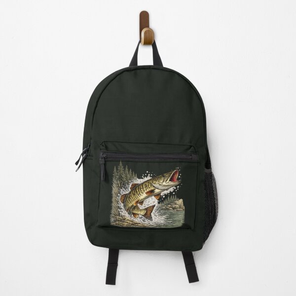 Item preview, Vintage Muskellunge – Premium Freshwater Fishing Illustration designed and sold by Northbound Trail.
