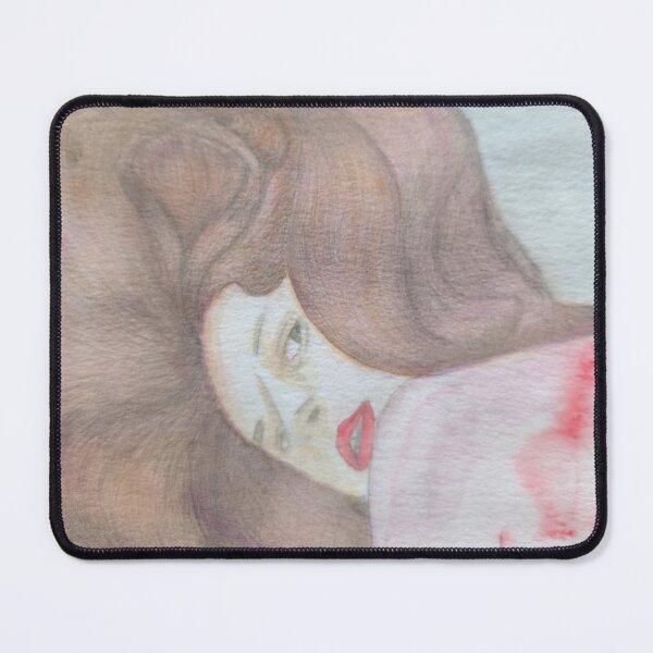 Item preview, Woman from behind in watercolor designed and sold by EvelinaPinta.