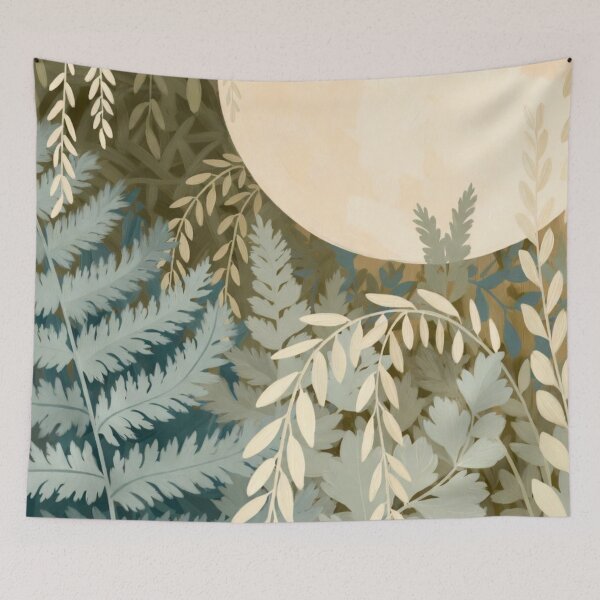 Item preview, Moon Over Botanical Garden  designed and sold by WeaveSphere.