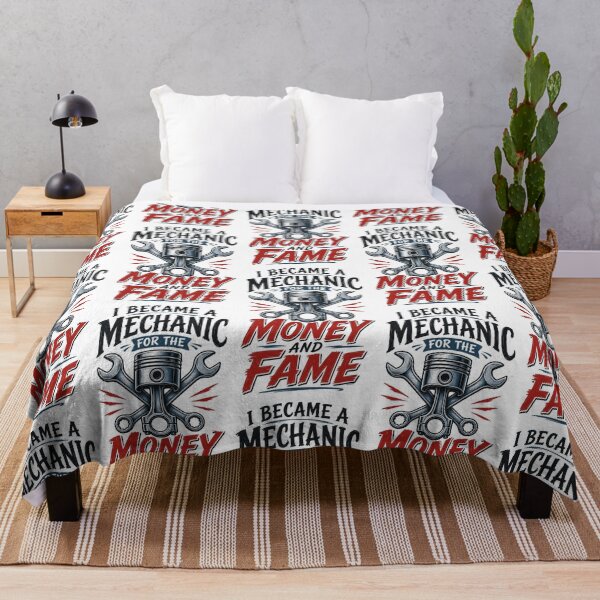 Item preview, I Became a Mechanic for the Money and Fame designed and sold by Automotive Art by Greg.