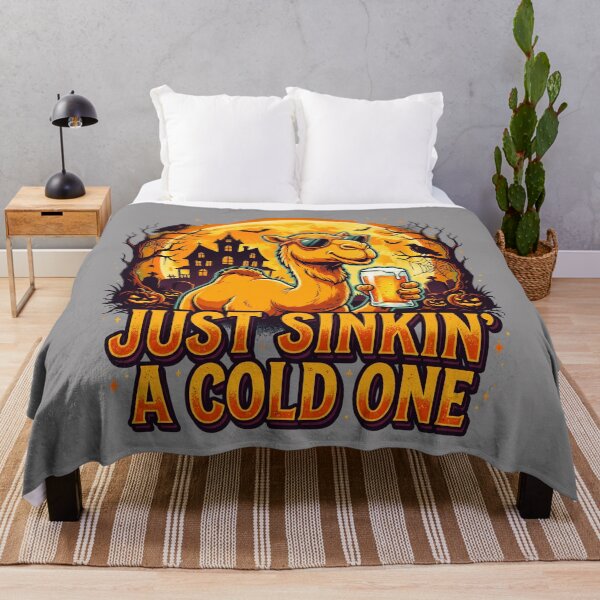 Item preview, Another Halloween Beer Camel – Funny Just Sinkin' a Cold One Design– Funny Beer T-Shirt Apperal designed and sold by Grang Art Artistic Designs.