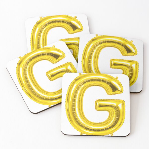 Artikelvorschau, MYLAR BALLOONS LETTER G entworfen und verkauft von ART-TYPE.