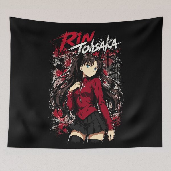 Item preview, Rin Tohsaka - Fate Stay Night Art designed and sold by DrFumaStone.