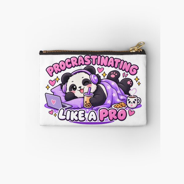 Item preview, Procrastinating Panda with Bubble Tea designed and sold by JPCuteDesign.