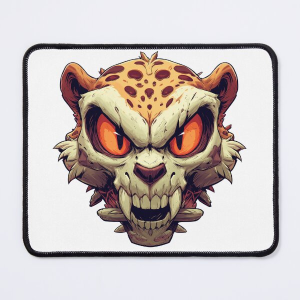 Item preview, Cheetah skull illustration 2 designed and sold by robyeyedropy.