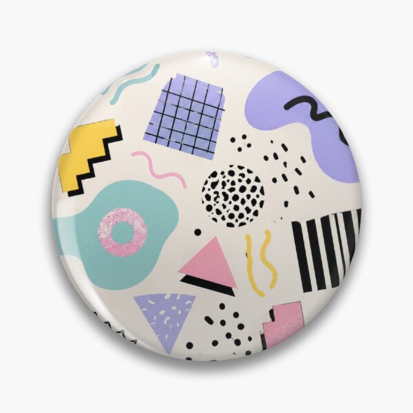 Item preview, Retro 80s 90s Memphis Pattern Abstract Geometric Doodle designed and sold by QCena.