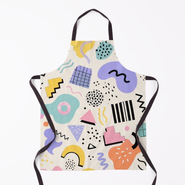 Item preview, Retro 80s 90s Memphis Pattern Abstract Geometric Doodle designed and sold by QCena.