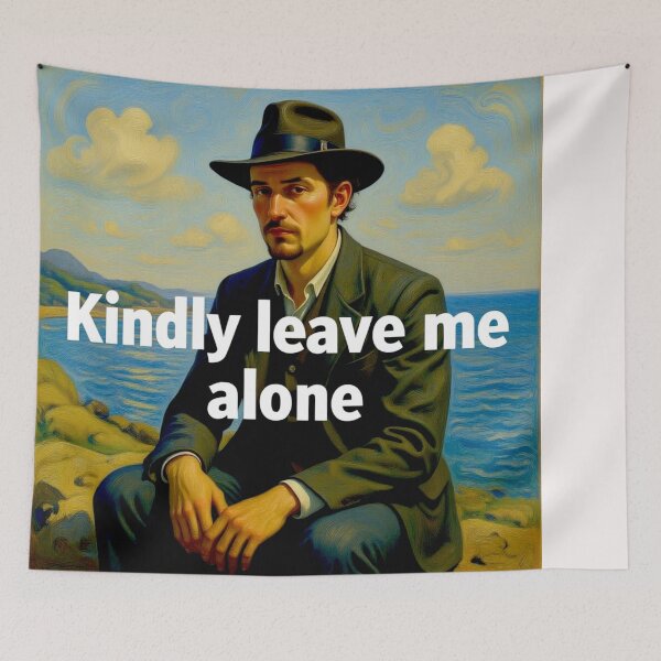 Item preview, Kindly leave me alone designed and sold by Helios Be. Lavsh.