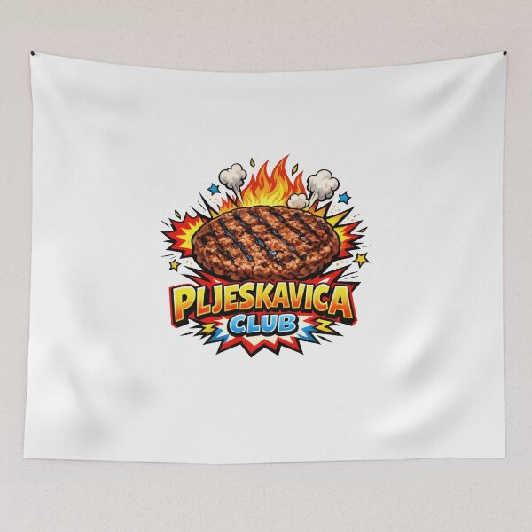 Item preview, Pljeskavica Club 90s Balkan Food designed and sold by OfficialBalkan.