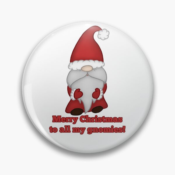Item preview, Santa Gnome with Pun designed and sold by odet amo.