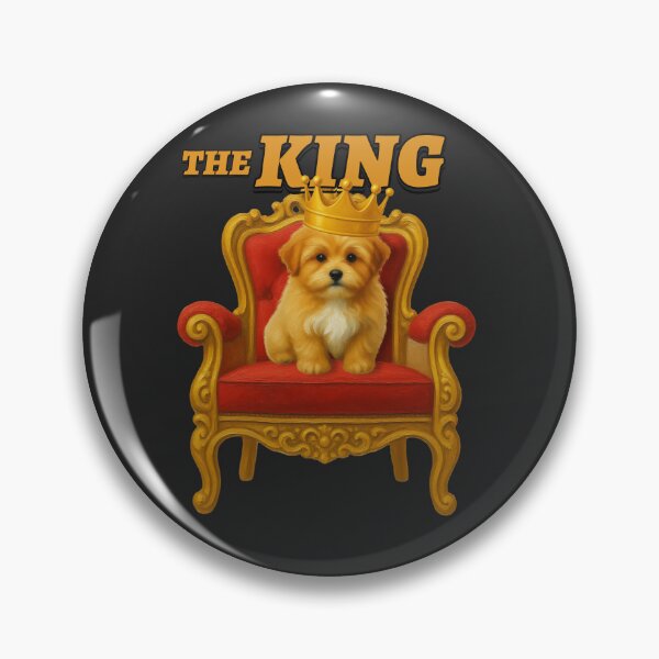 Item preview, The King Funny Maltipoo Dog Lover Gift Royal Puppy Design designed and sold by Operator Style Wear.