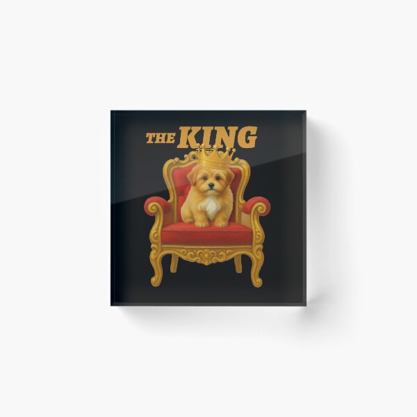 Item preview, The King Funny Maltipoo Dog Lover Gift Royal Puppy Design designed and sold by Operator Style Wear.