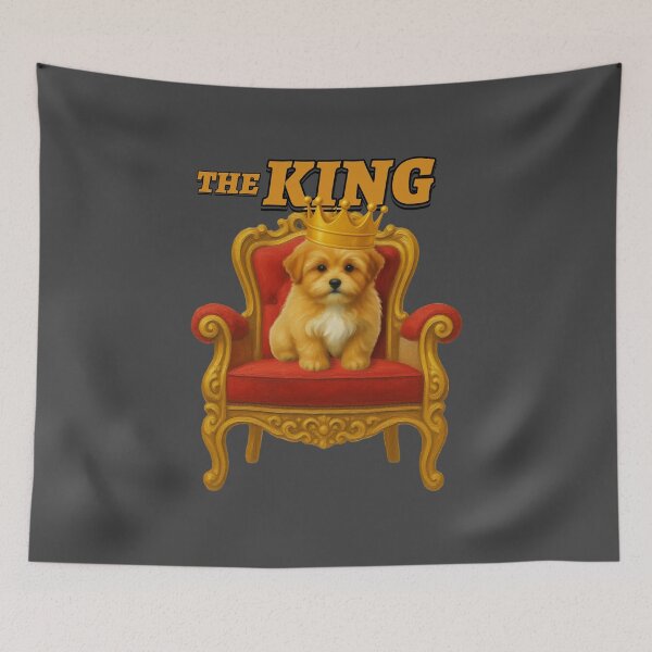 Item preview, The King Funny Maltipoo Dog Lover Gift Royal Puppy Design designed and sold by Operator Style Wear.