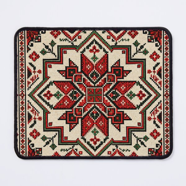 Item preview, Traditional Palestinian Tatreez | Floral Geometric Cross Stitch Pattern designed and sold by BrainCurves.