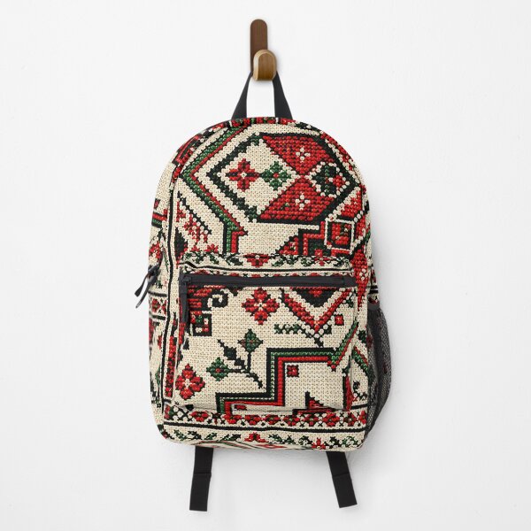 Item preview, Traditional Palestinian Tatreez | Floral Geometric Cross Stitch Pattern designed and sold by BrainCurves.
