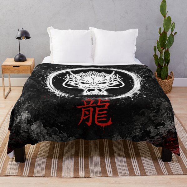 Item preview, Dragon Hanzi | Traditional Japanese Dragon Emblem designed and sold by Fei Long Design Hub.