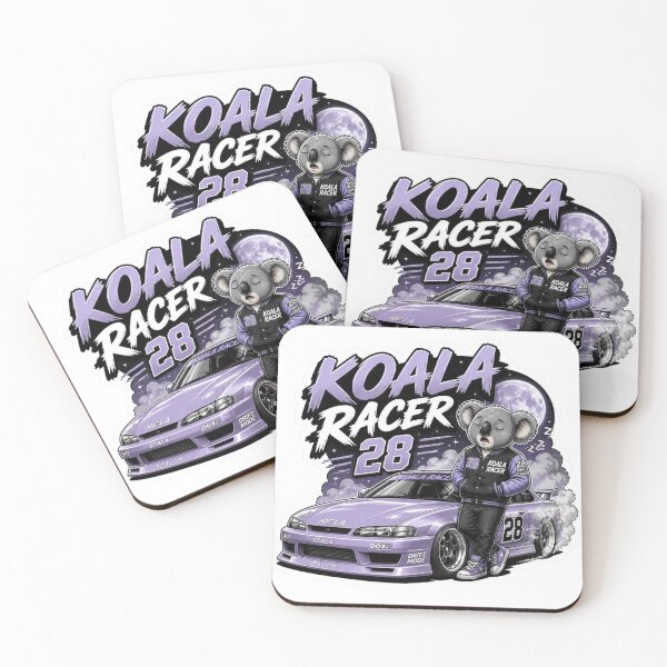 Item preview, Cute Koala Racer Sticker PNG | Kawaii Sports Car Mascot | Racing Streetwear Graphic | Retro Car Enthusiast Gift designed and sold by Stylestickers55.