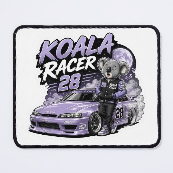 Item preview, Cute Koala Racer Sticker PNG | Kawaii Sports Car Mascot | Racing Streetwear Graphic | Retro Car Enthusiast Gift designed and sold by Stylestickers55.