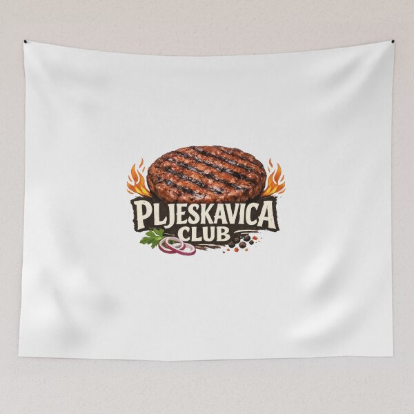 Item preview, Pljeskavica Club Rustic Balkan Food designed and sold by OfficialBalkan.