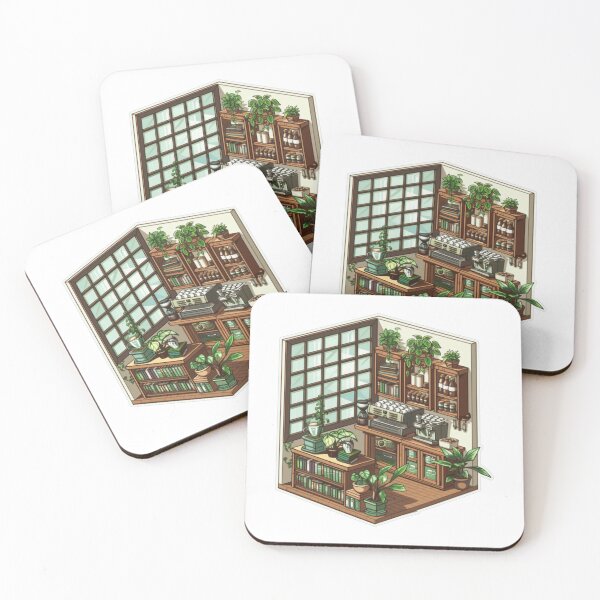 Item preview, Cozy coffee shop graphic designed and sold by EvaArtRosario.