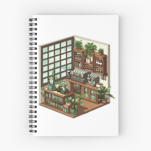Item preview, Cozy coffee shop graphic designed and sold by EvaArtRosario.
