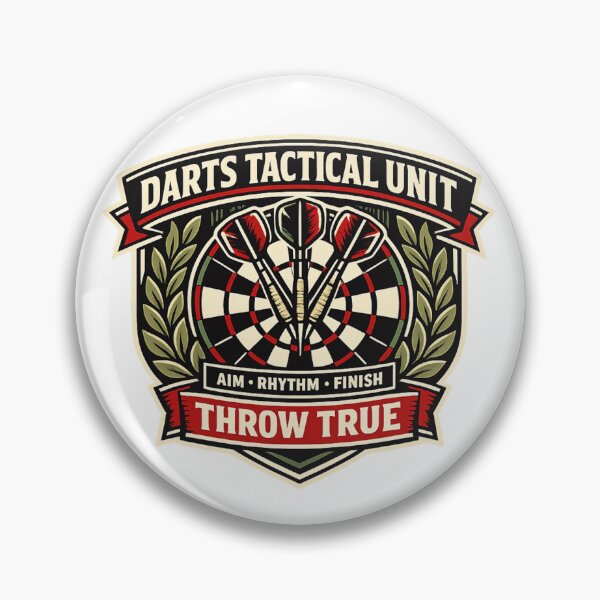Item preview, Darts Tactical Unit Throw True designed and sold by Rhubarb Bridge Merch.